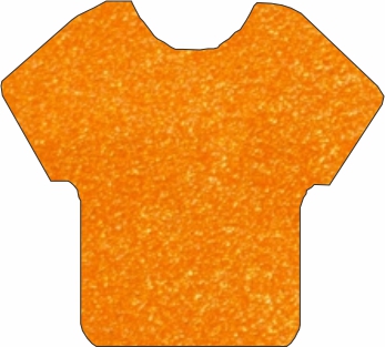 Sparkle Sunset Orange 12"  (11.80 Actual)